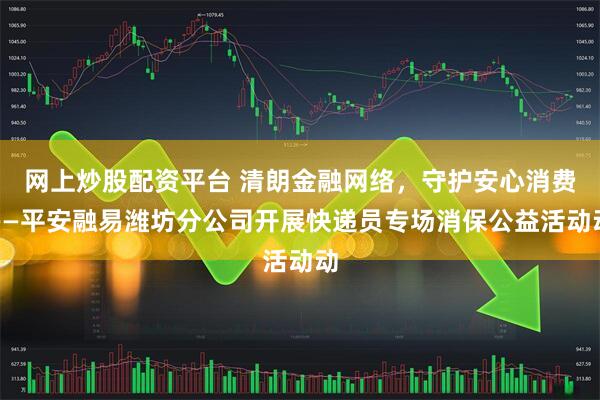 网上炒股配资平台 清朗金融网络，守护安心消费——平安融易潍坊分公司开展快递员专场消保公益活动动